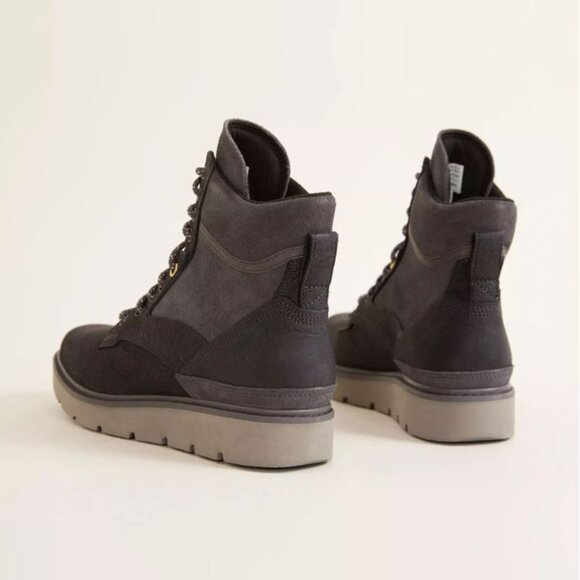 Timberland Women’s Kenniston Hiker Boots, Dark Grey Leather, size 8 - Picture 3 of 11